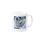 Colour -コロル-の人魚とたこくん Mug :right side of the handle