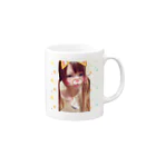 ---McHaN---ʕ⑅•ᴥ•⑅ʔ♪のむーちゃん Mug :right side of the handle