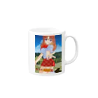 takasishopのえりかちゃんとブイ！！ Mug :right side of the handle