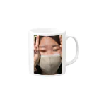 ななたんのかれしのドアップななたん Mug :right side of the handle