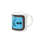 えんすけのエキサイトクミテン Mug :right side of the handle