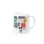 Artworksの猫ちゃんの夢 Mug :right side of the handle