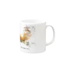 thegemishartのパリの公園 Mug :right side of the handle