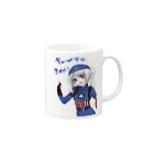 きのいちゃんのおみせのキャプテンきのい Mug :right side of the handle