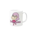 charlolのフーリ Mug :right side of the handle