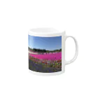 SU-mi-まほろばの芝桜花絨毯 Mug :right side of the handle