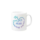 こはるで園のむぎちゃん応援デザインC Mug :right side of the handle