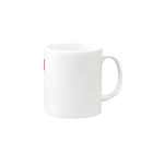 orumsのSample -Red Box Logo- Mug :right side of the handle