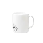 リボはちのあべくんちのイヌ Mug :right side of the handle