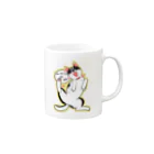 よそのよそみのリリィマグ Mug :right side of the handle