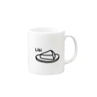 LibiのLibi(ちーずけーき) Mug :right side of the handle