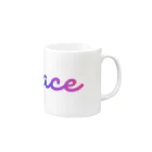 C-placeのC-place ロゴ  Mug :right side of the handle