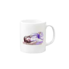 DoToDesignersのゴロ寝娘のマグカップ Mug :right side of the handle