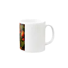 ぼんてんまるのTG2カエル★夕暮の赤秋 Mug :right side of the handle