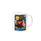 Yashitikageroの三人衆イラストマグカップ Mug :right side of the handle