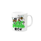 J's Mart 2ndのたまとクロの蜜です Mug :right side of the handle