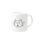 naossiのねこ Mug :right side of the handle