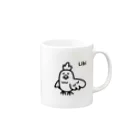 LibiのLibi(にわとり2) Mug :right side of the handle