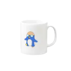 VARIETY ZONEの親父ペンギン Mug :right side of the handle