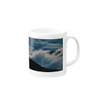 330photogalleries 公式オンラインショップの山の静けさ Mug :right side of the handle