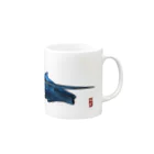 JapaneseArt Yui Shopの反骨精神 Mug :right side of the handle