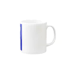 でおきしりぼ子の実験室のてがきうさぎ Mug :right side of the handle