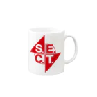 S.E.C.T.公式ショップのS.E.C.T. マグカップの取っ手の右面