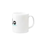 Makabe SayakaのHello Mug :right side of the handle