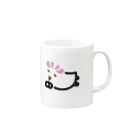 chanの蓮華草のれんちゃん Mug :right side of the handle