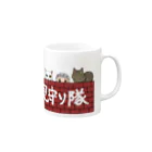 🌸さくらねこ見守り隊🌸の🌸さくらねこ見守り隊🌸 Mug :right side of the handle