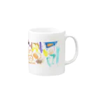 キブンシダイのうさぎのいえ Mug :right side of the handle