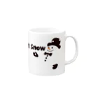 キッズモード某のLet it snow Mug :right side of the handle