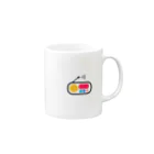 Osa5aru✴︎Market(おささる)のおささるラジオLOGO Mug :right side of the handle