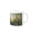 YOSHI-HEY ARTのかくれんぼ Mug :right side of the handle