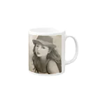 ZooBeeFooのLight Girl  Mug :right side of the handle