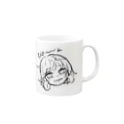 はなな。のびよ〜ん Mug :right side of the handle