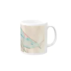 Shakoの夢のイルカ Mug :right side of the handle