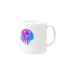 Jellyfishのアップサイクル海月 Mug :right side of the handle