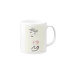 COLOR POWER ARTのこころ Mug :right side of the handle