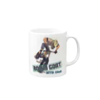 nidan-illustrationの"ROCKY GOAT" Mug :right side of the handle