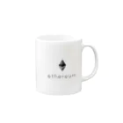 CryptcurrencyMiningのethereumグッズ Mug :right side of the handle