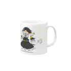 アキヤマのきかんしゃドーマス Mug :right side of the handle