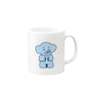 warmerのぞおくん Mug :right side of the handle