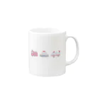 usapotのはたらくくるまたち Mug :right side of the handle