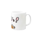 DOG STUDIOの大人気⭐️パシッ柄 Mug :right side of the handle