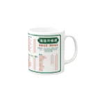 福陀落海灣公司の餐單 Mug :right side of the handle