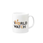 WORLD WATCH OFFICIAL GOODS SHOPのWORLD WATCH マグカップの取っ手の右面
