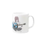 みみちゃんのみみちゃん 弾き語り Mug :right side of the handle