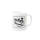 sho-designのなぎうロゴ　KURO Mug :right side of the handle