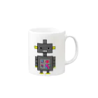 nezuminodeltupachannのロボット🤖 Mug :right side of the handle